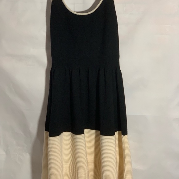 Kate Spade Constance dress black cream euc - Picture 5 of 8